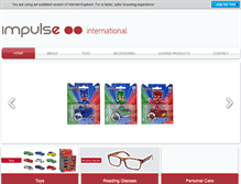 Tablet Screenshot of impulse.dk